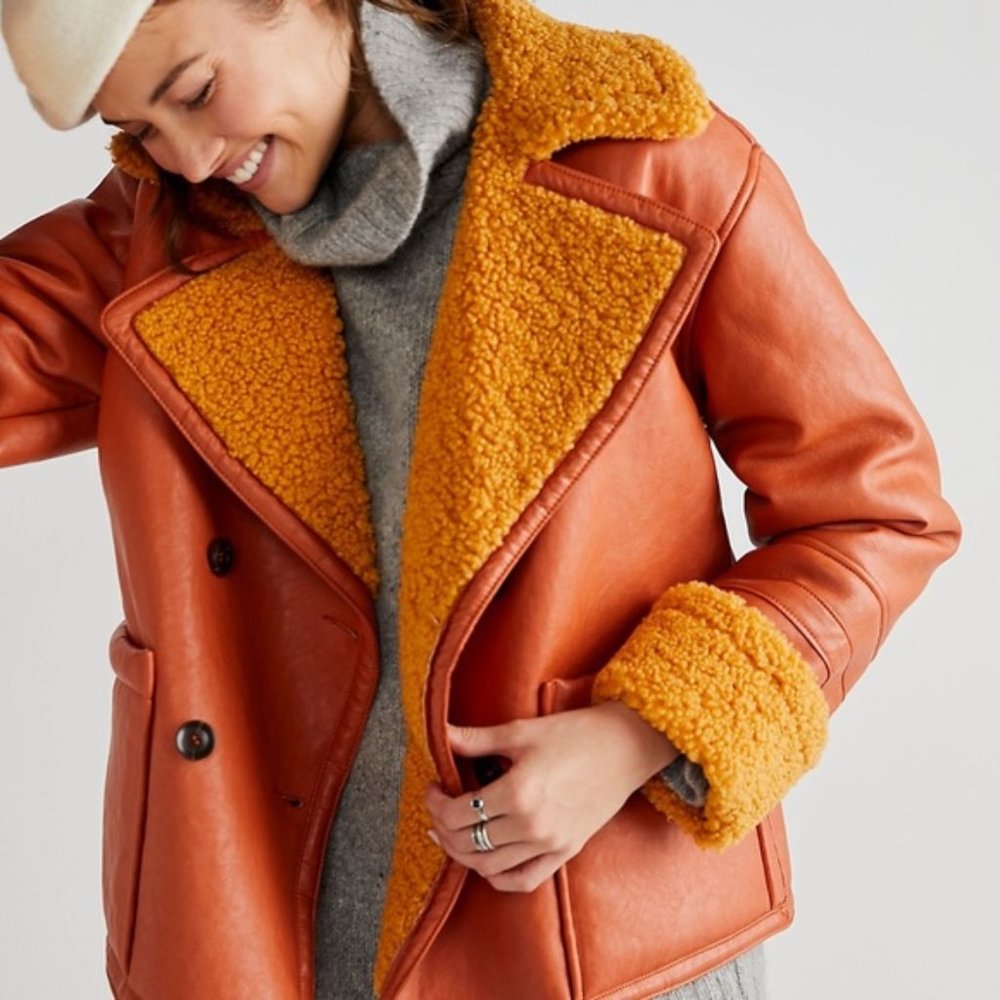 Kaja Vegan Bonded Peacoat